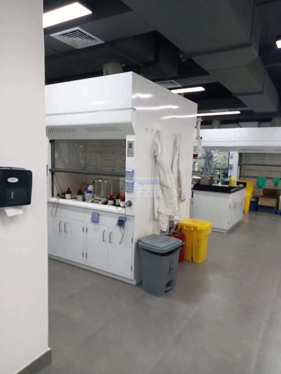 Second laboratory fume-hood view in supplied project materials
